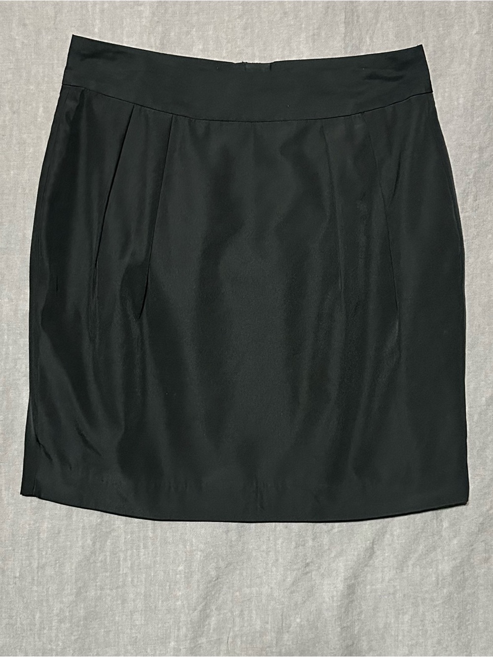 Banana Republic Black Pleated Pencil Skirt